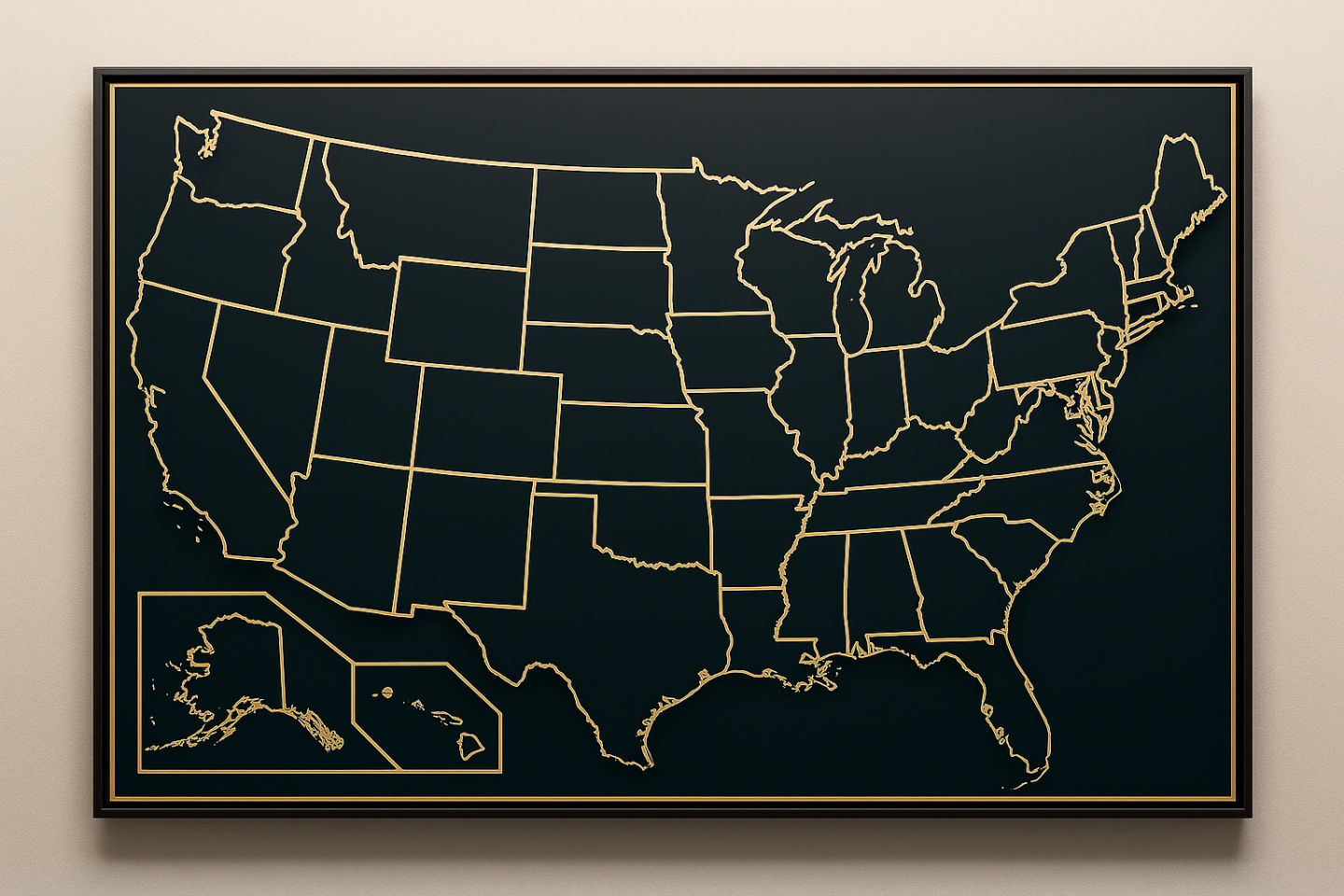 Map of the United States